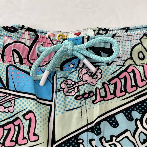 Drill Mens XL Size Drawstring Swim Trunks stretch & UV Protection Bathing Suit - Picture 3 of 10